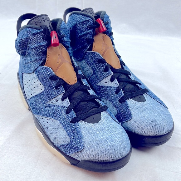 Nike Air Jordan 6 ‘Washed Denim’ CT5350-401 Mens size 12 With Box - Picture 4 of 14